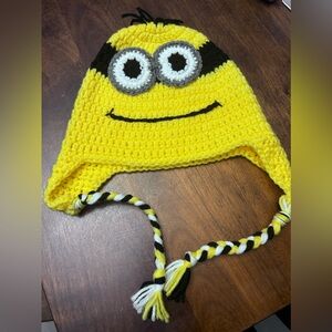 Minion knitted hat